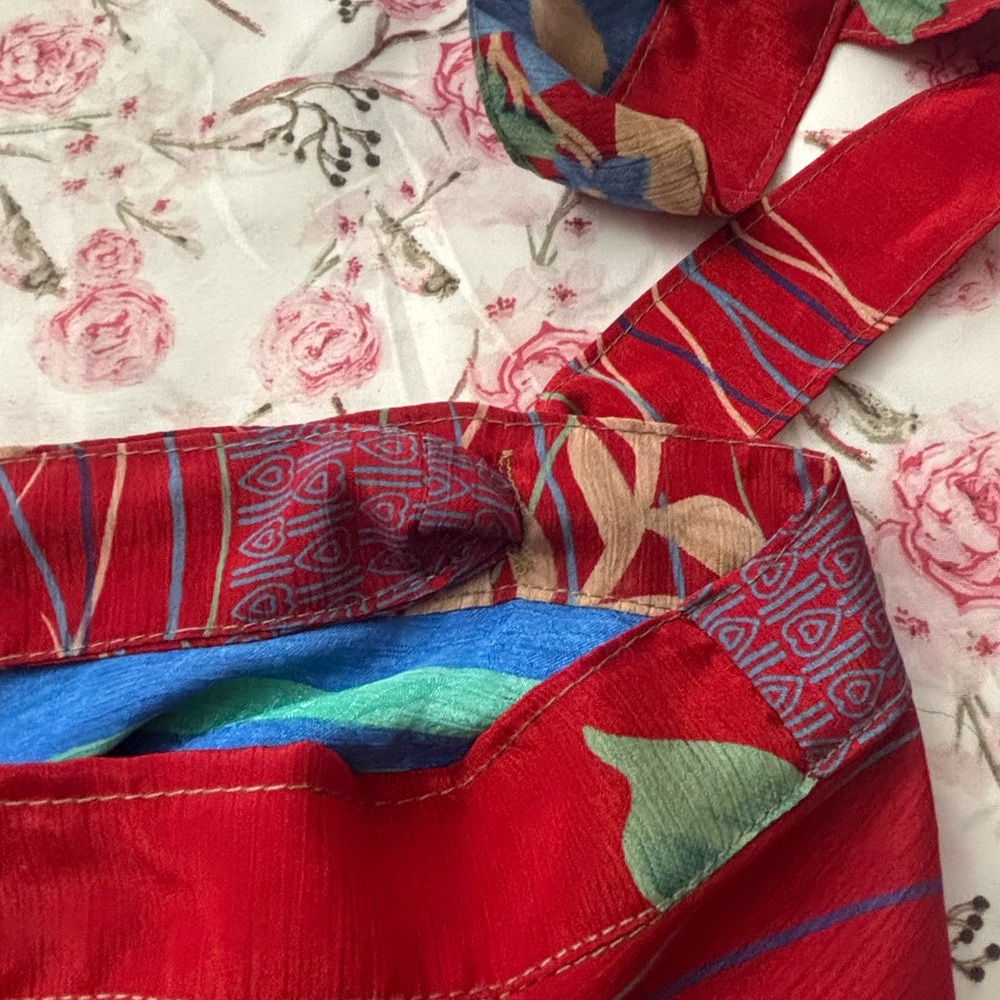 Reversible Silky Maxi Skirt. Multiple Ways to Wear For Big or Small Young Older - Picture 8 of 17